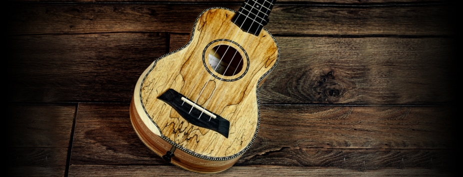 BMUK9S Spalt Maple Soprano Ukulele 